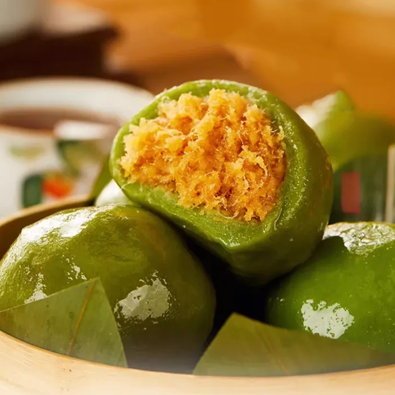 전통찹쌀떡 청명쑥떡 계란 노른자 찹쌀떡