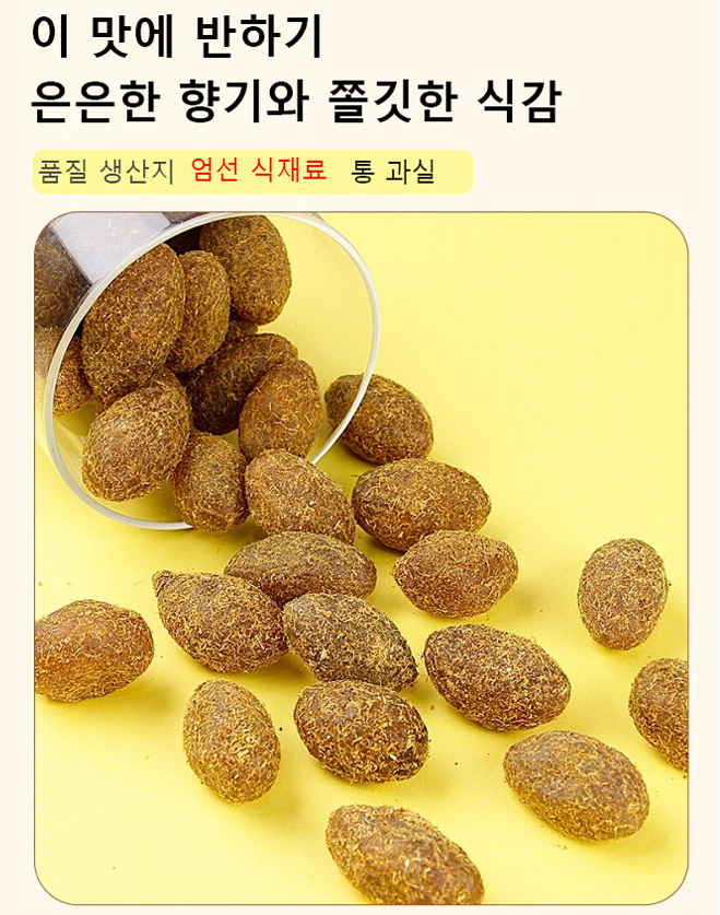기침을 멎게 하고 가래를 삭이는 감초 올리브 건과일