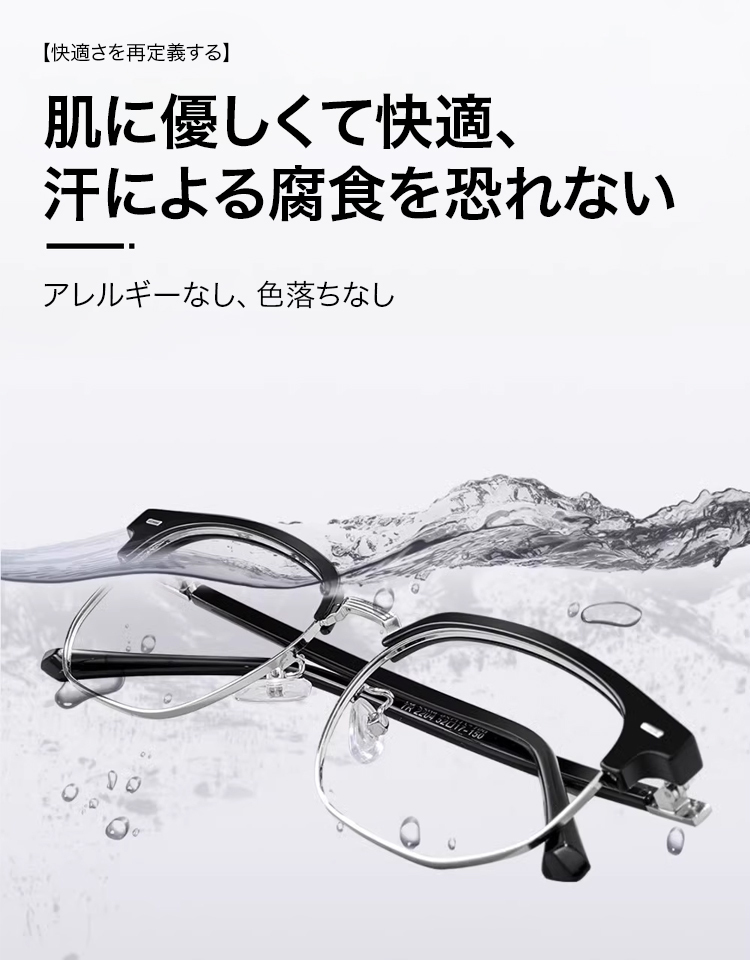 ブルーライトカット老眼鏡