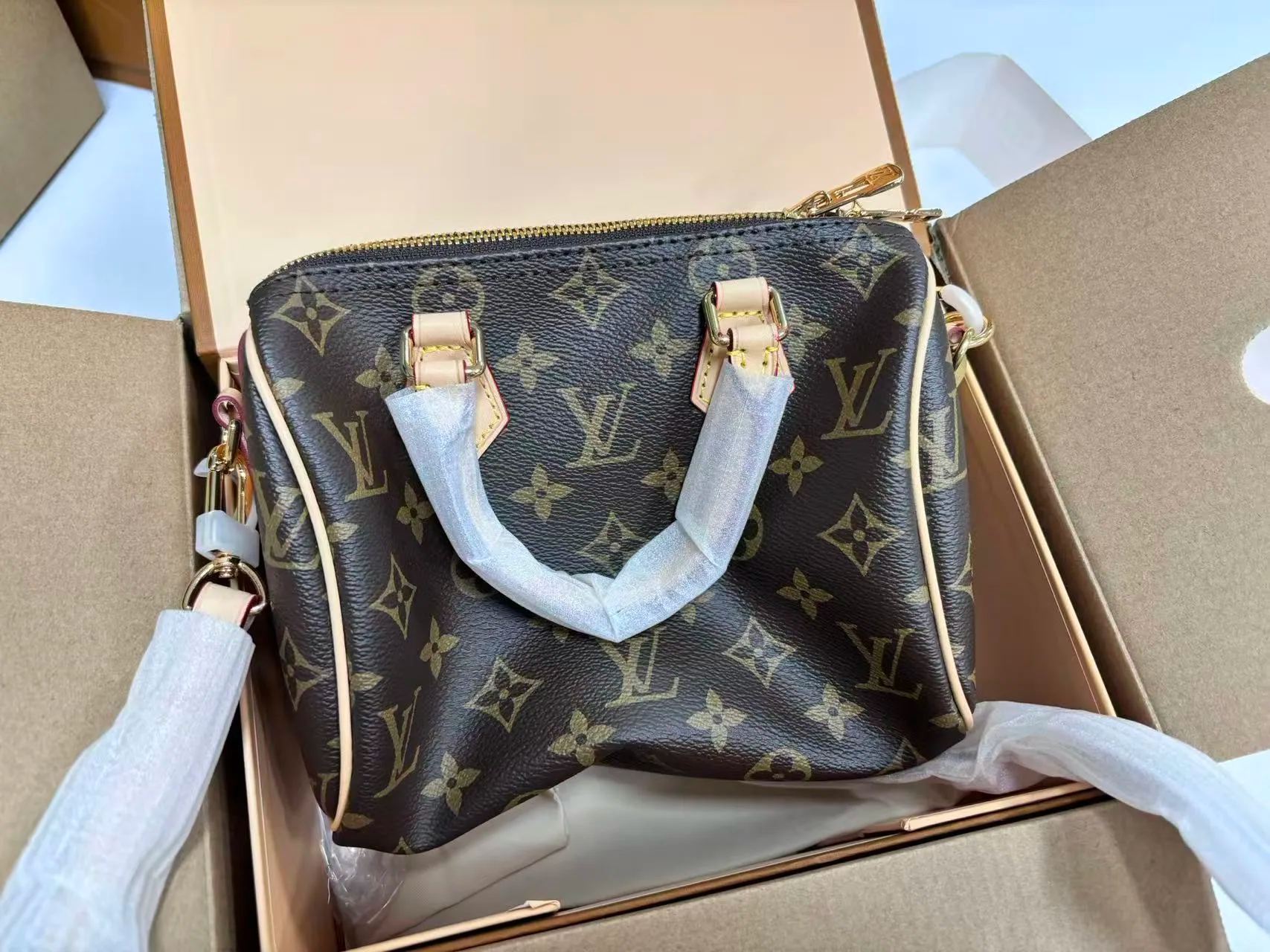 經典老花小方包