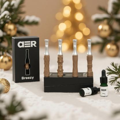 🎄 AER 聖誕禮盒套裝｜Breezy ×1 + Plenty ×4 + Eazy ×2