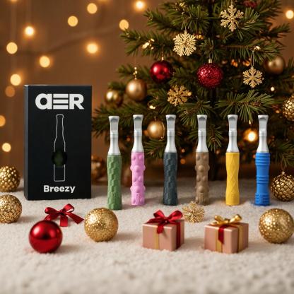 🎄 AER 聖誕限定禮盒套裝｜Breezy ×1 + Plenty ×4 + Eazy ×2