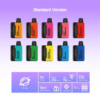 VAPEPIE 25000 Puffs ✨Curved screen starry design 🌌