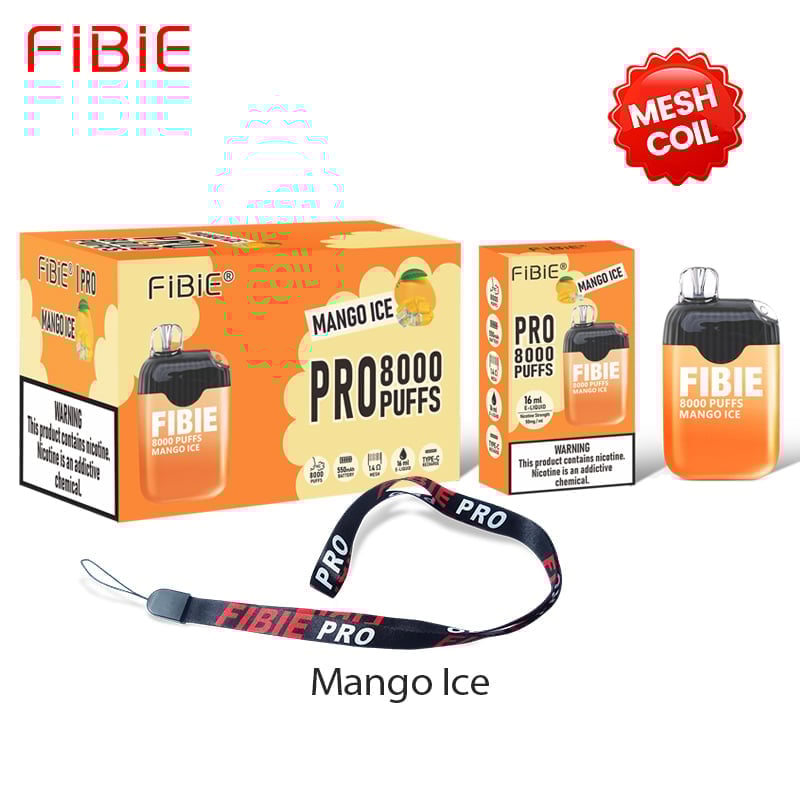 FIBIE 8000 PUFFS Dual Flavors