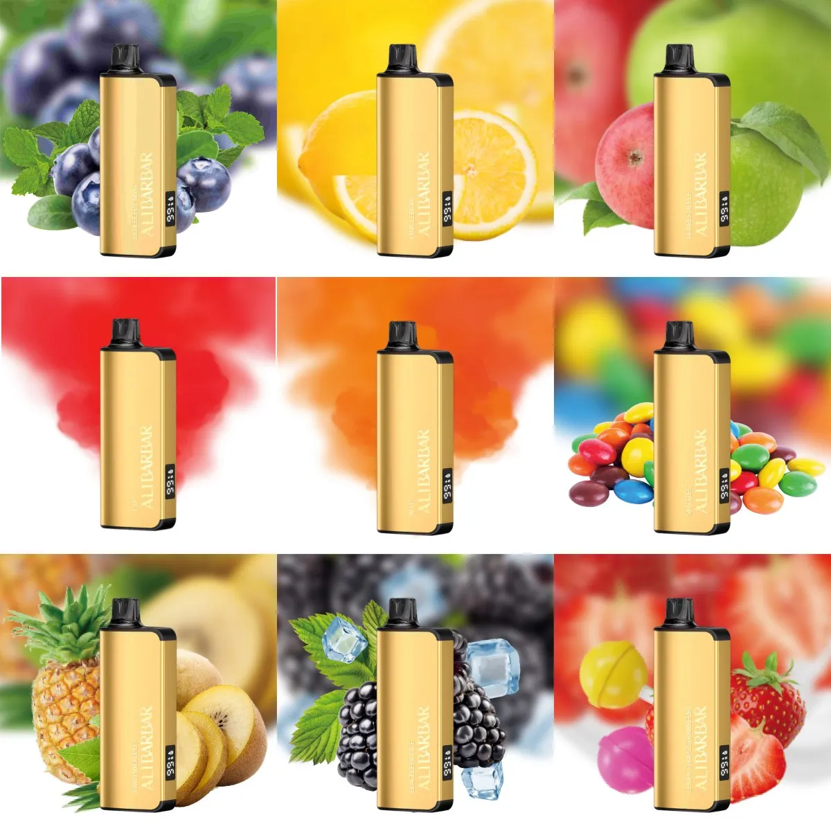 Alibarbar Ingot 9000 PUFFS-Seamless Vaping