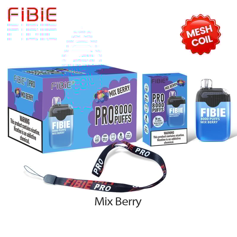 FIBIE 8000 PUFFS Dual Flavors