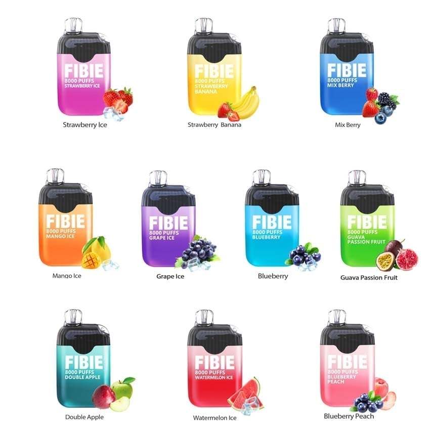 FIBIE 8000 PUFFS Dual Flavors
