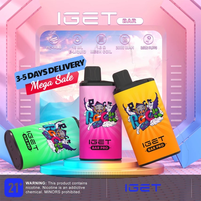 IGET Bar 3500 Puffs