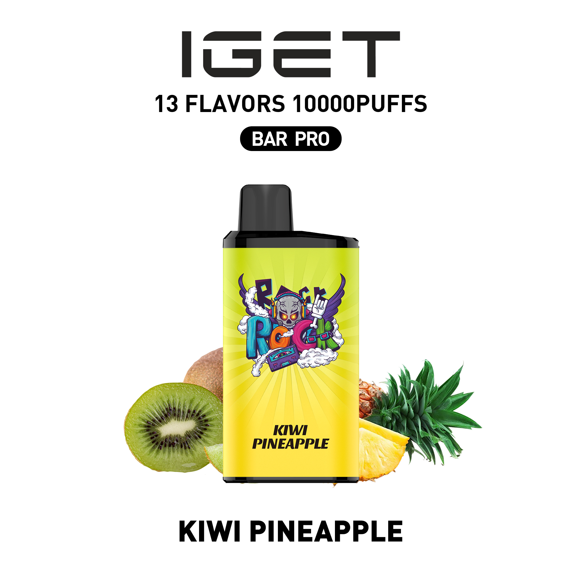 Kiwi Pineapple – IGET Bar Pro 10000 Puffs