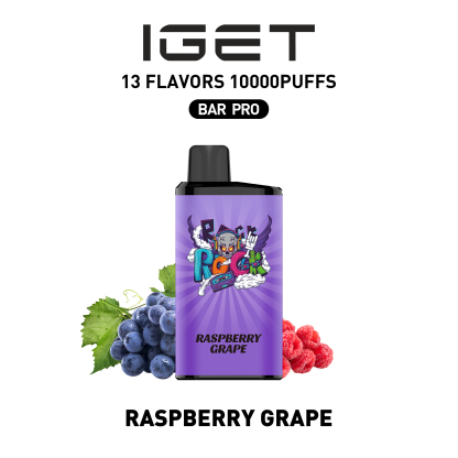 Raspberry Grape – IGET Bar Pro 10000 Puffs