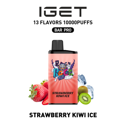 Strawberry Kiwi Ice – IGET Bar Pro 10000 Puffs