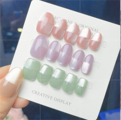 【1078】隠しステンドグラスネイル