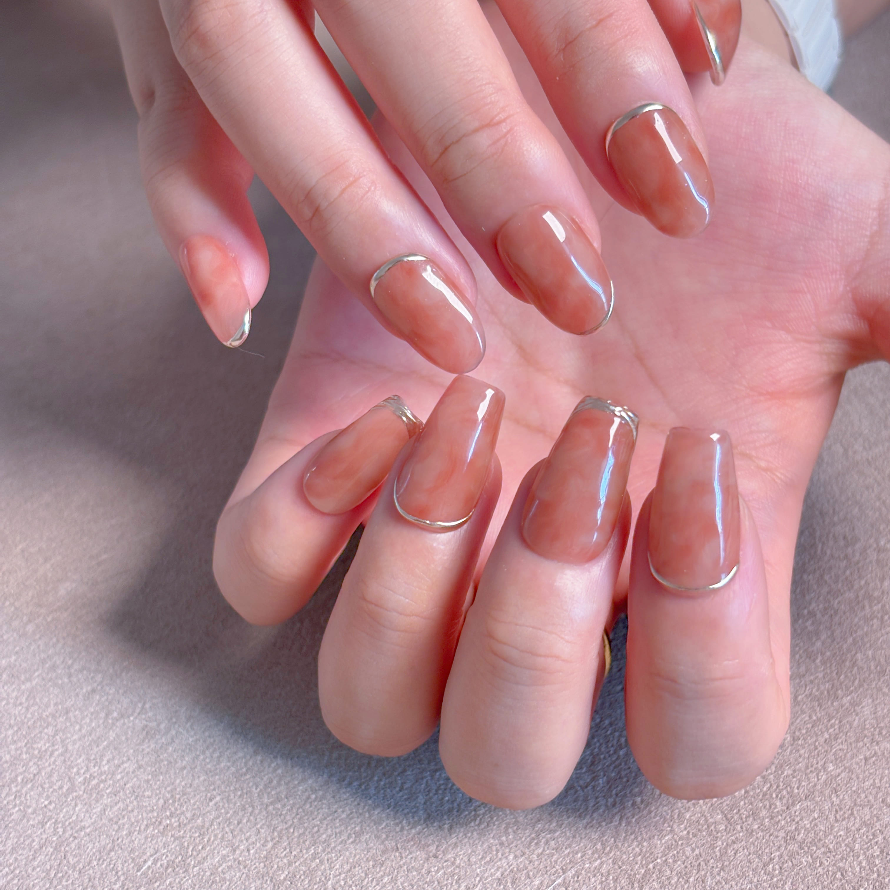 【969】ちゅるんニュアンスネイル