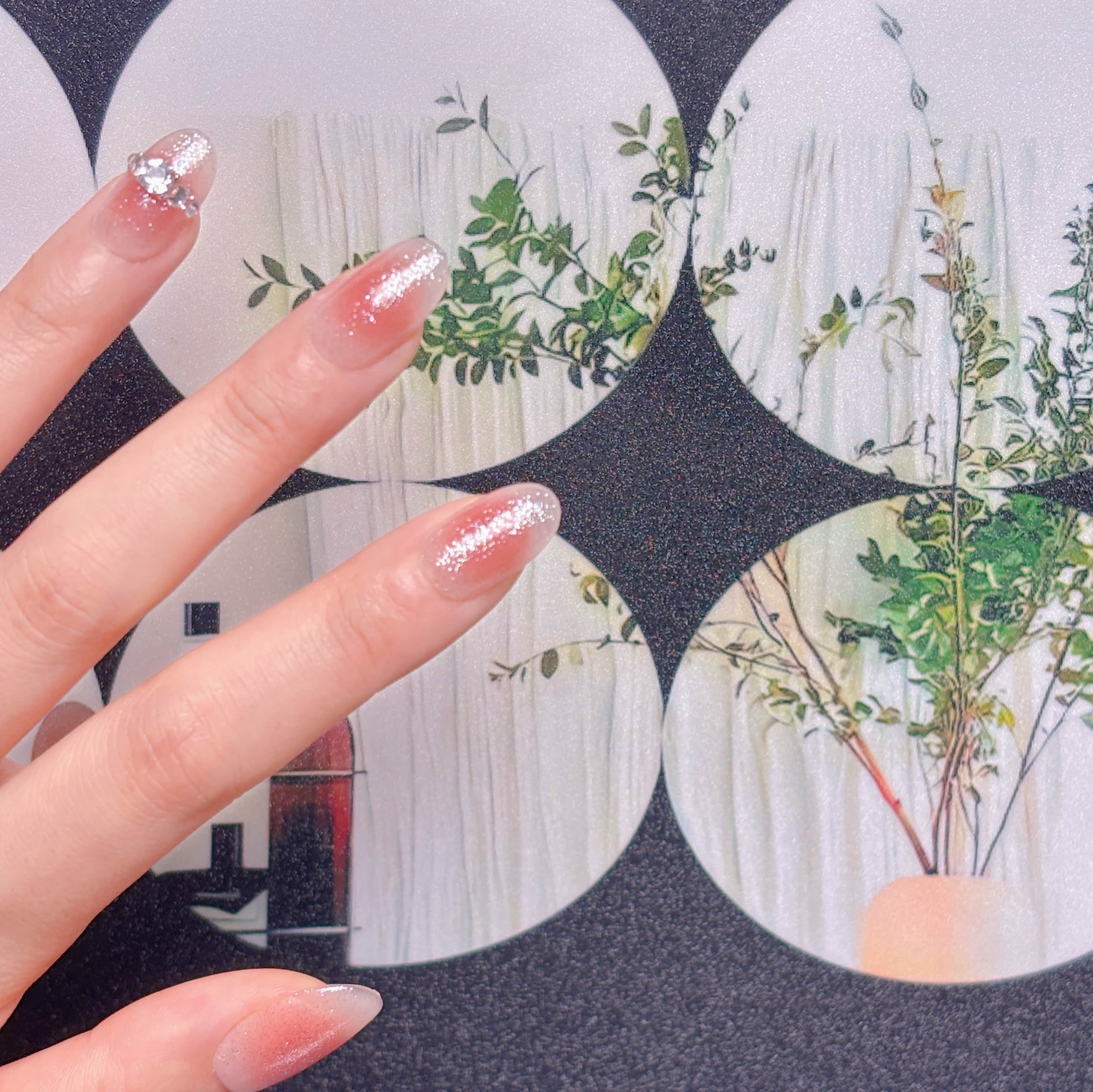 【1074】スワロダイモンドキラキラネイル