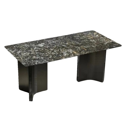  铂金钻奢石餐桌