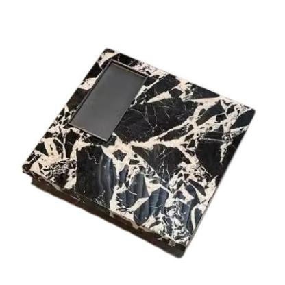 宝格丽黑悬浮茶几