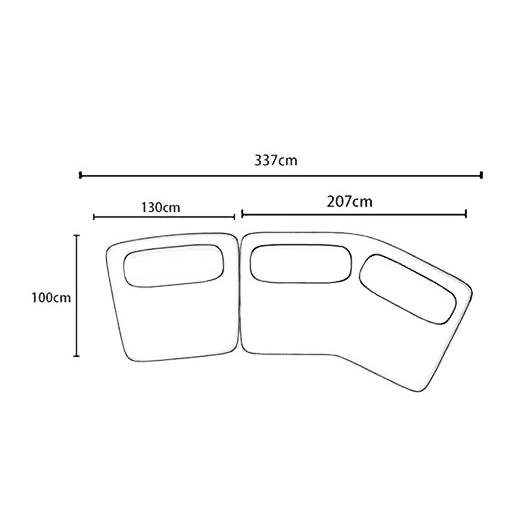 Pebble Sofa - Leather