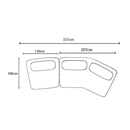 Pebble Sofa - Leather