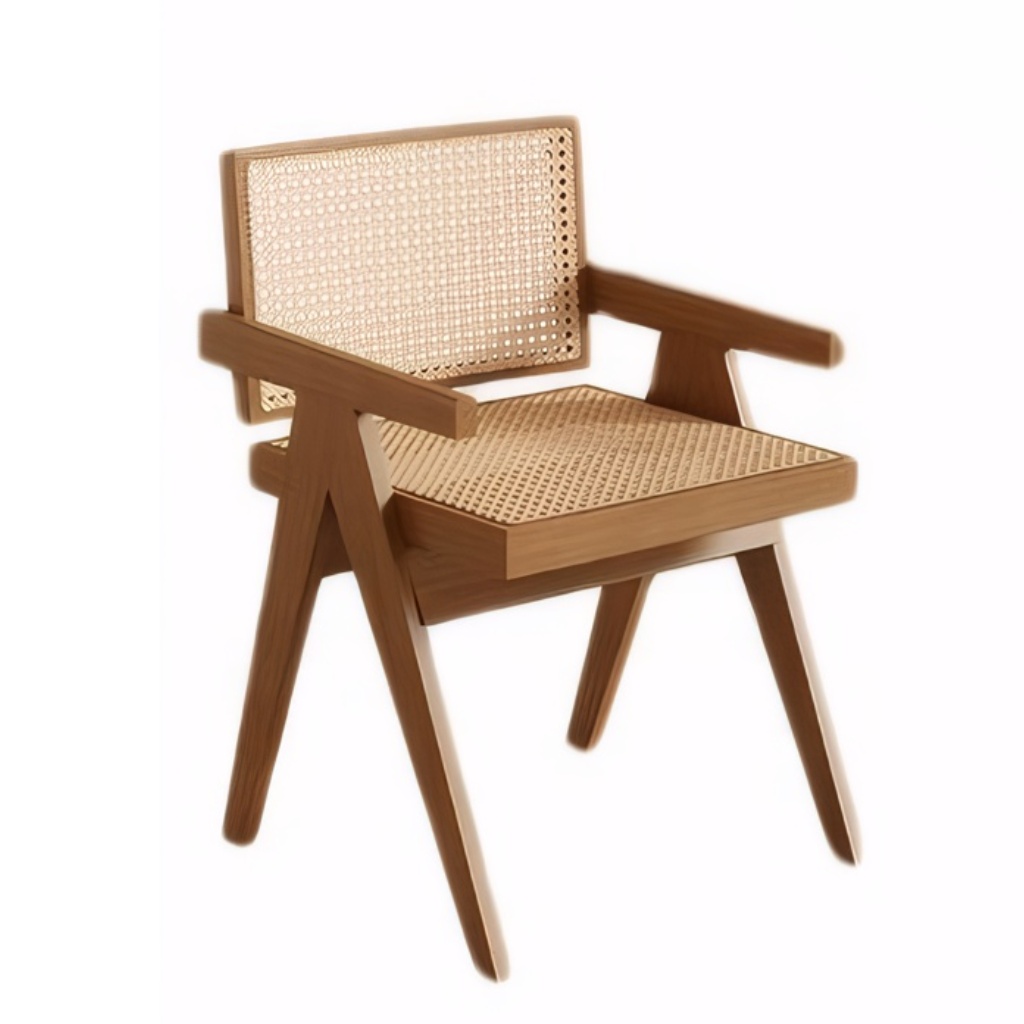 藤编餐椅