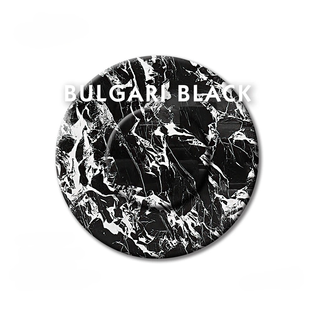 Obsidian Grace Natural Marble Dining Table