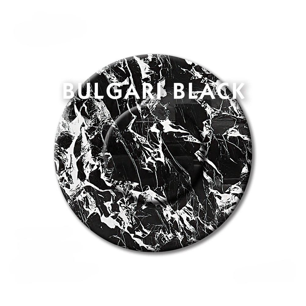 Obsidian Grace Natural Marble Dining Table