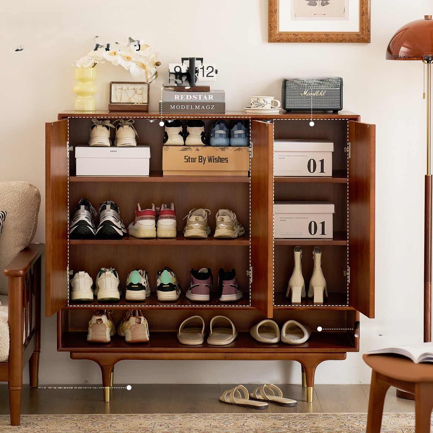 Arden Shoe Cabinet