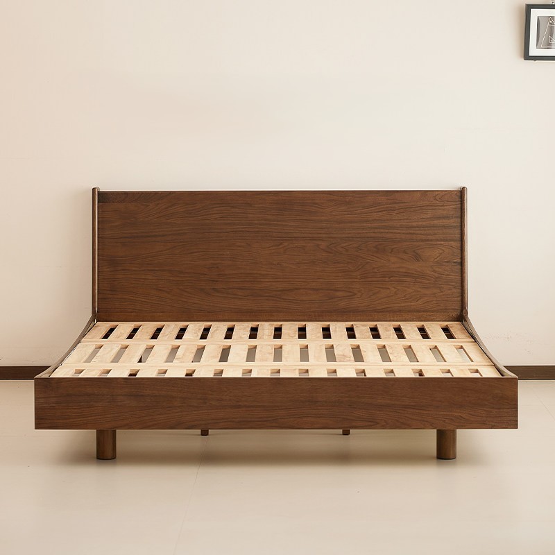 AeroLift Solid Walnut Bed