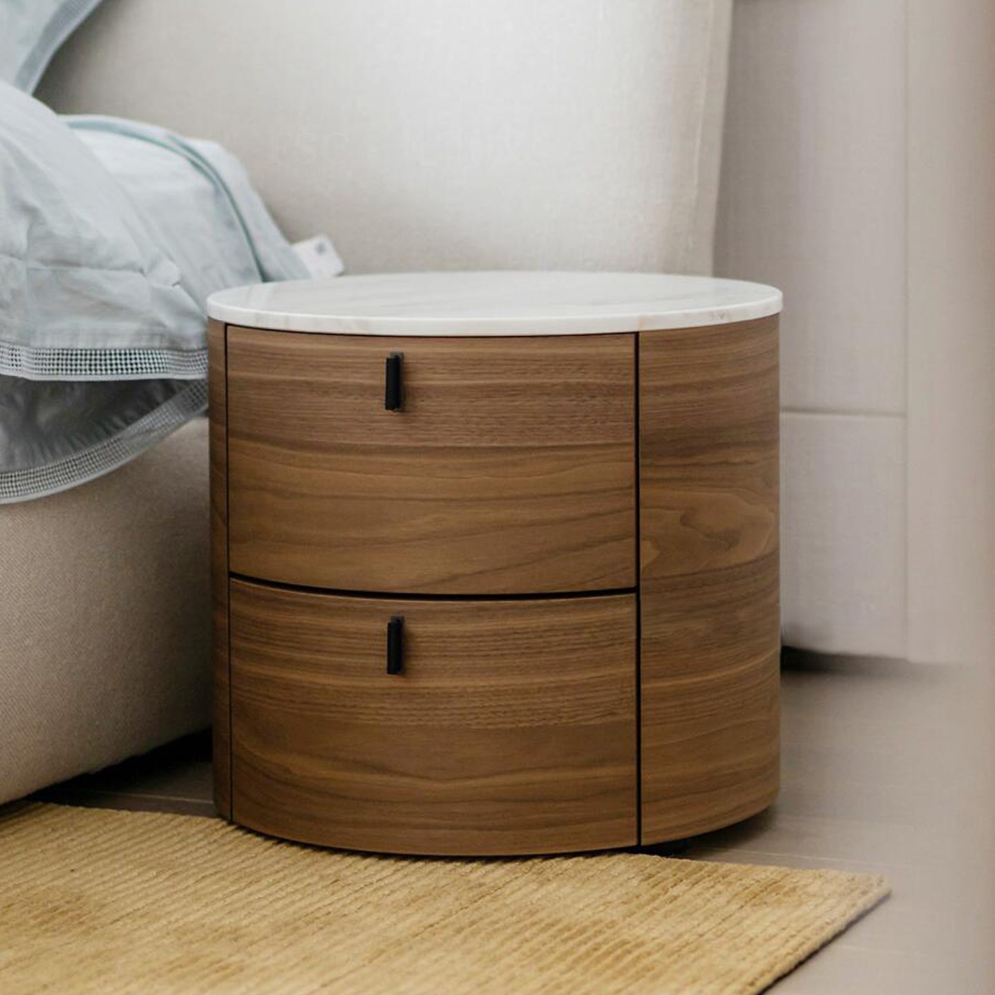 Oris Marble Bedside Table