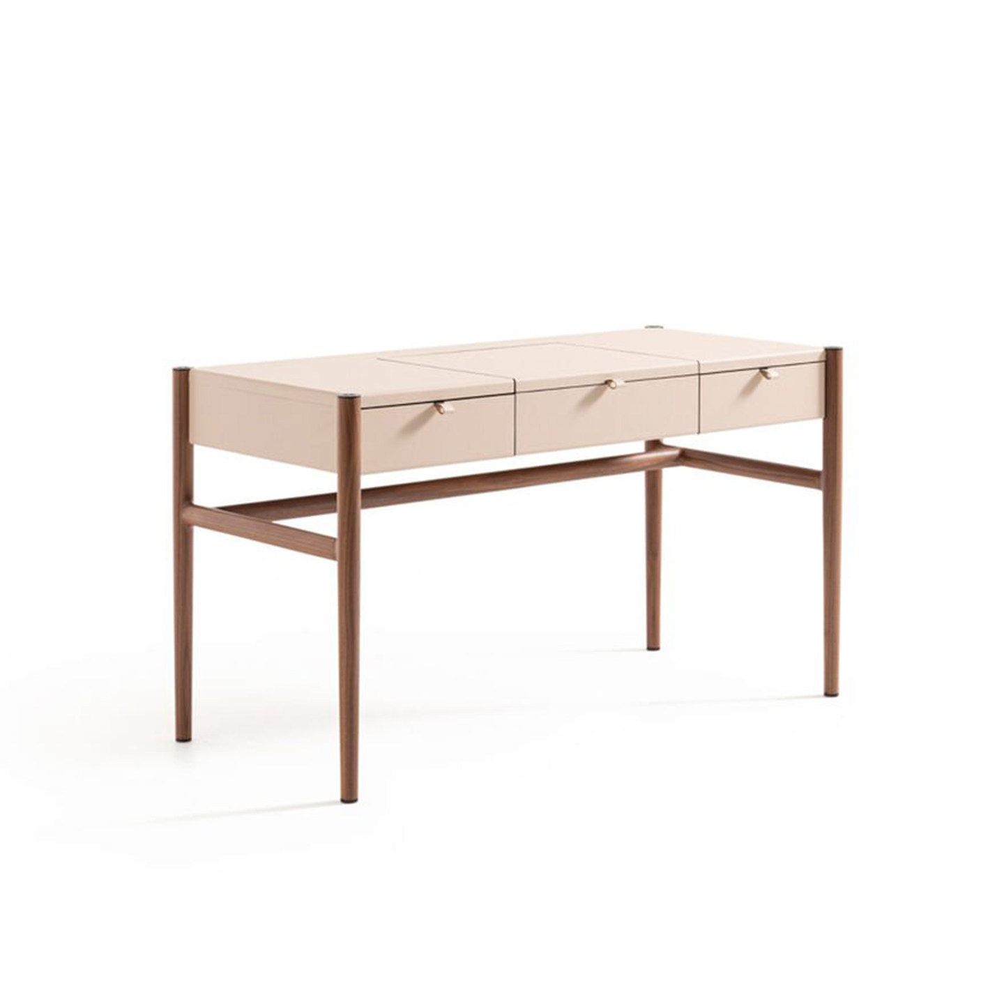 Velune Walnut Vanity Desk