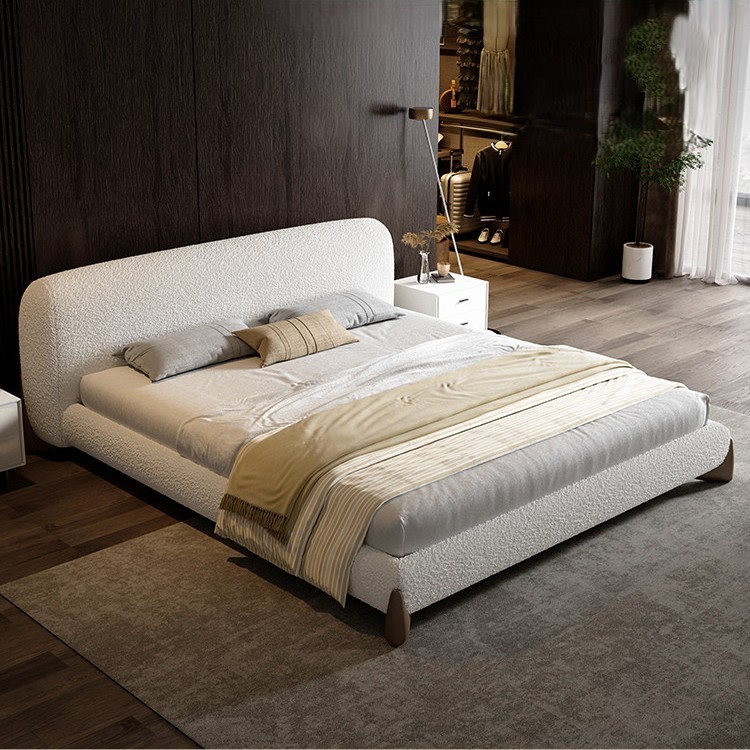 CloudNest Bouclé Bed