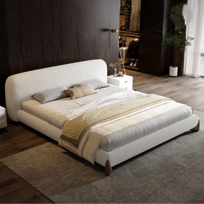 CloudNest Bouclé Bed