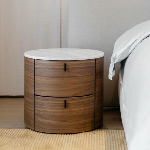 Oris Marble Bedside Table