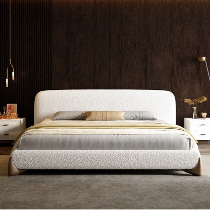 CloudNest Bouclé Bed