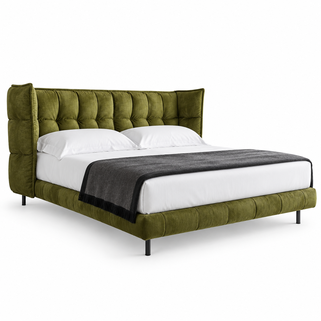 Sienna Quilted Upholstered Bed