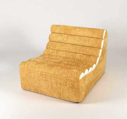 Ripple Lounge Fabric Chair