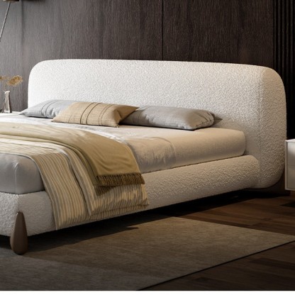 CloudNest Bouclé Bed
