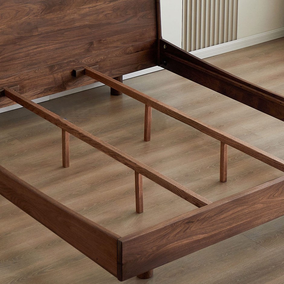 AeroLift Solid Walnut Bed