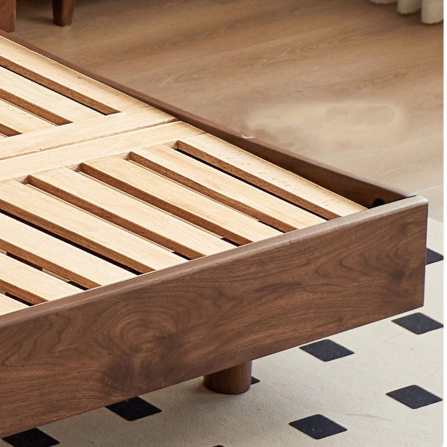 AeroLift Solid Walnut Bed