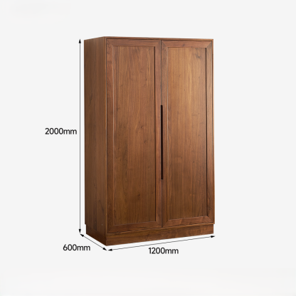 Walden Modular Walnut Wardrobe