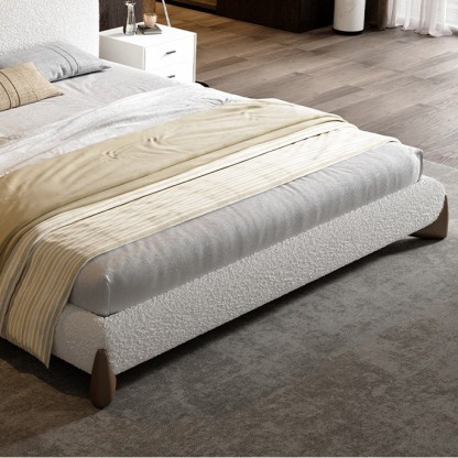 CloudNest Bouclé Bed