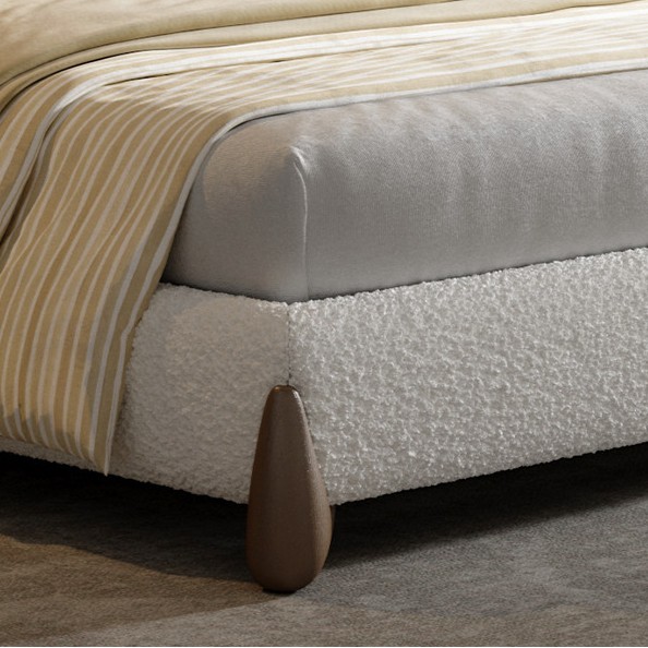 CloudNest Bouclé Bed