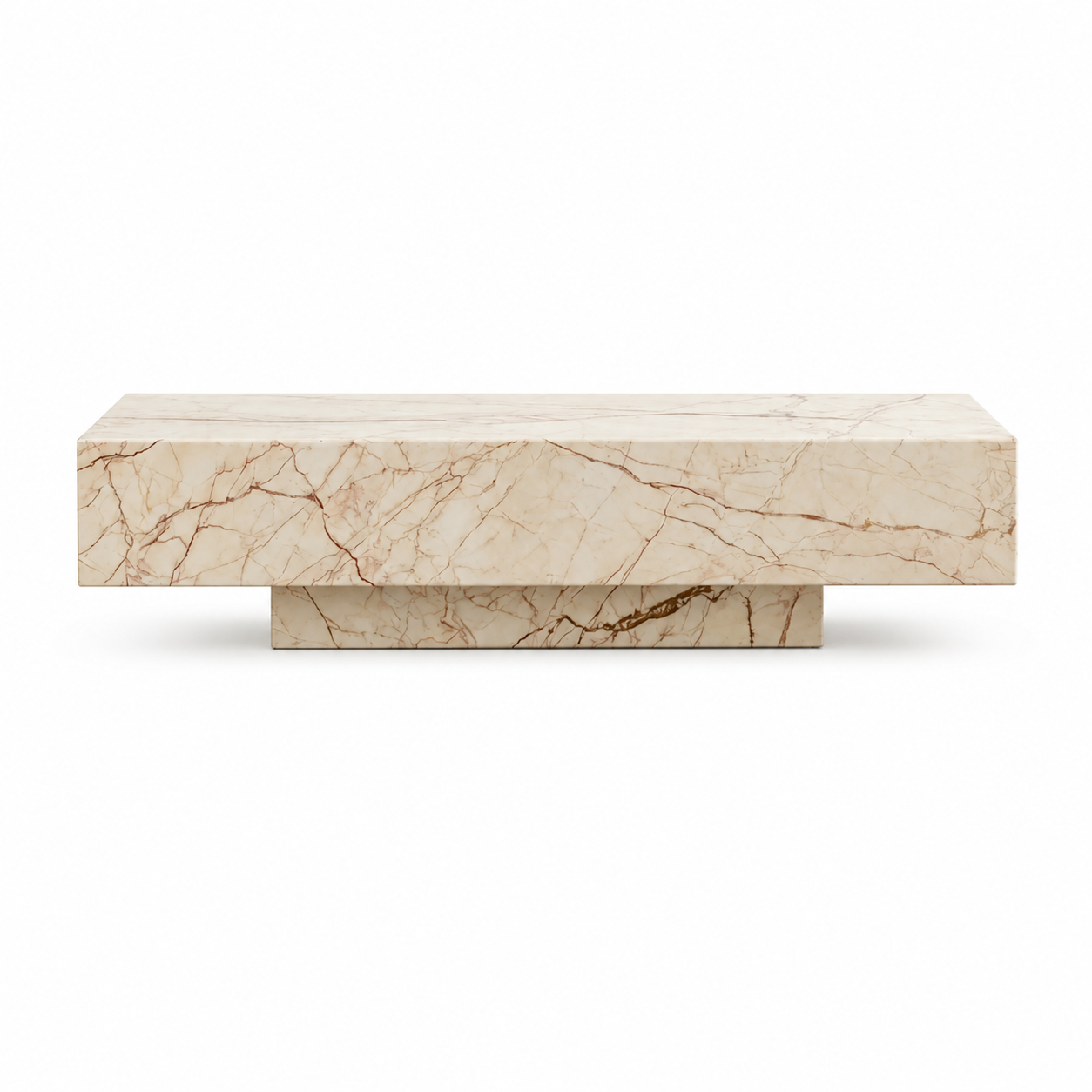Aurelia Floating Marble Coffee Table
