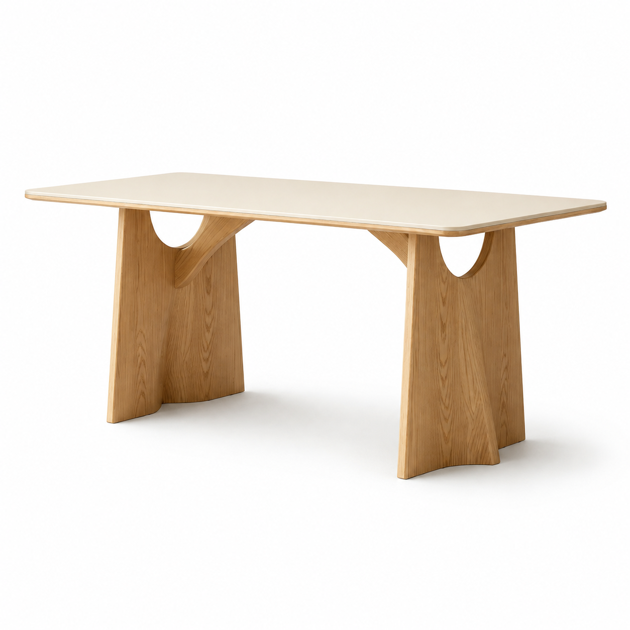 Aster Ash Wood Dining Table