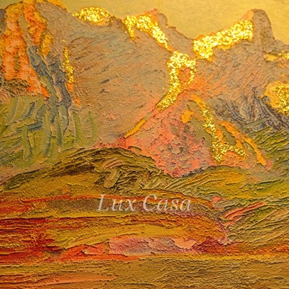 Town From Heart Framed Print