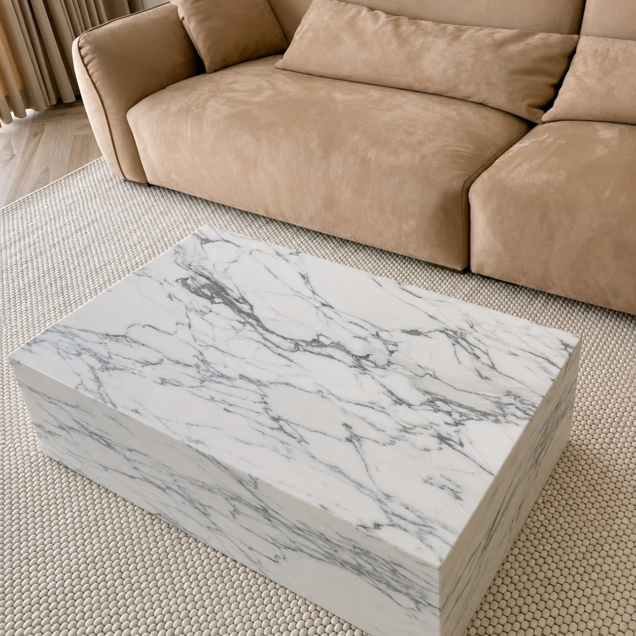Bianco Marble Coffee Table