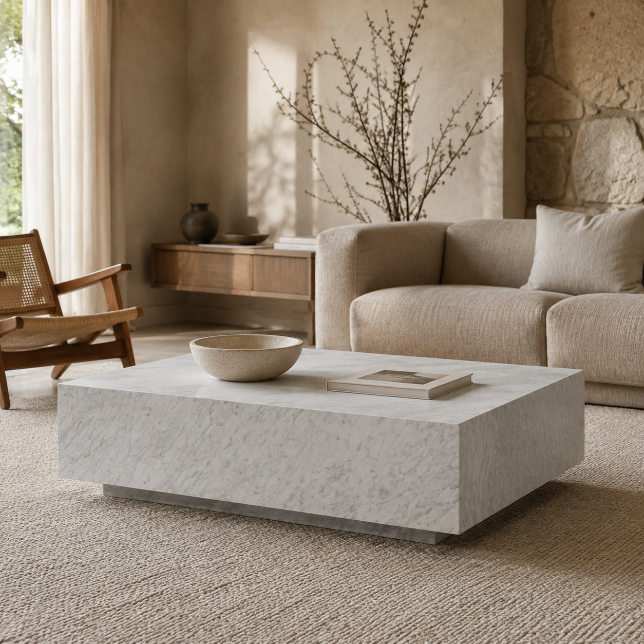 Axis Marble Coffee Table