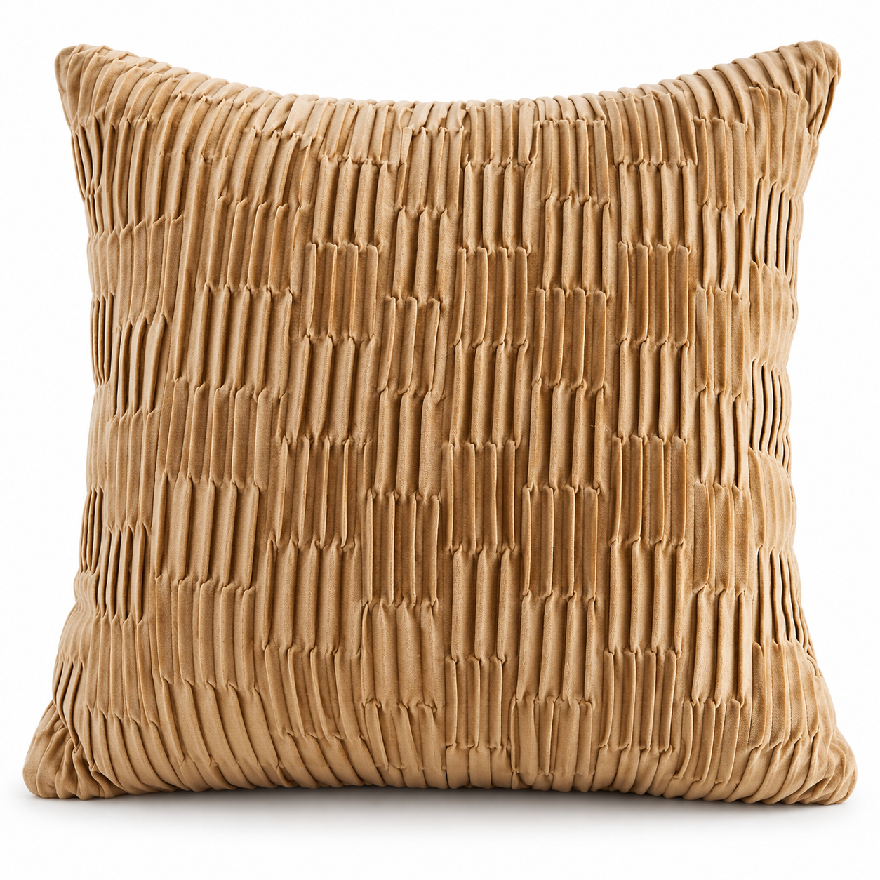 Pleated Velvet Cushion