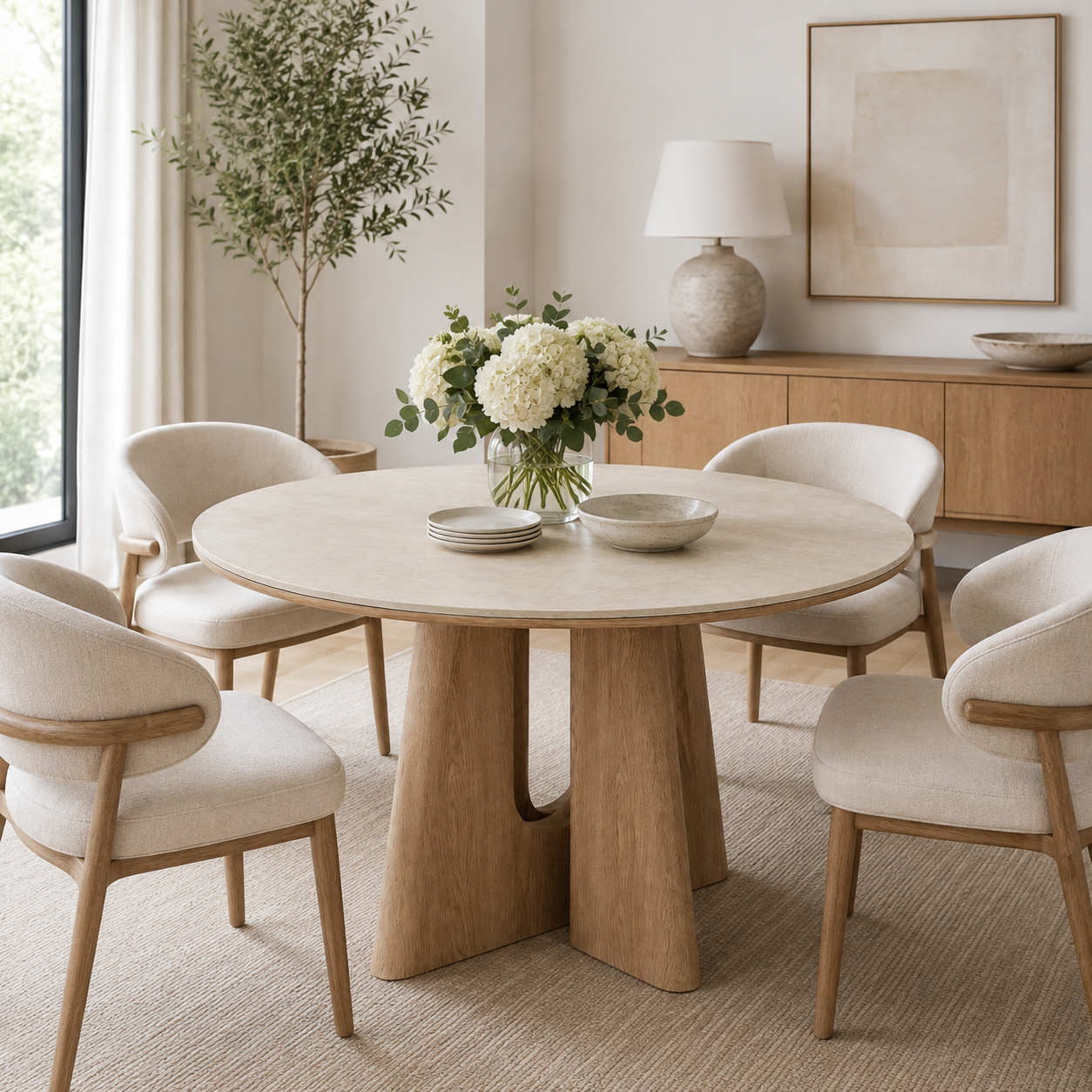 Tova Round Dining Table
