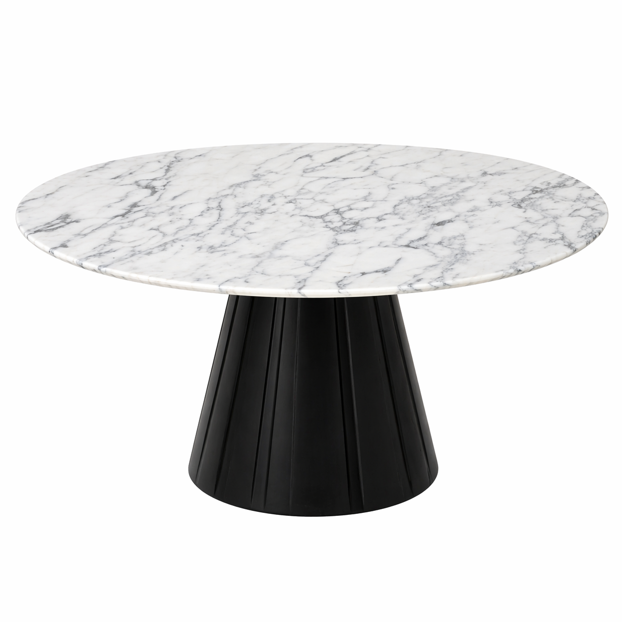 Aurora Bulgari White Marble Dining Table