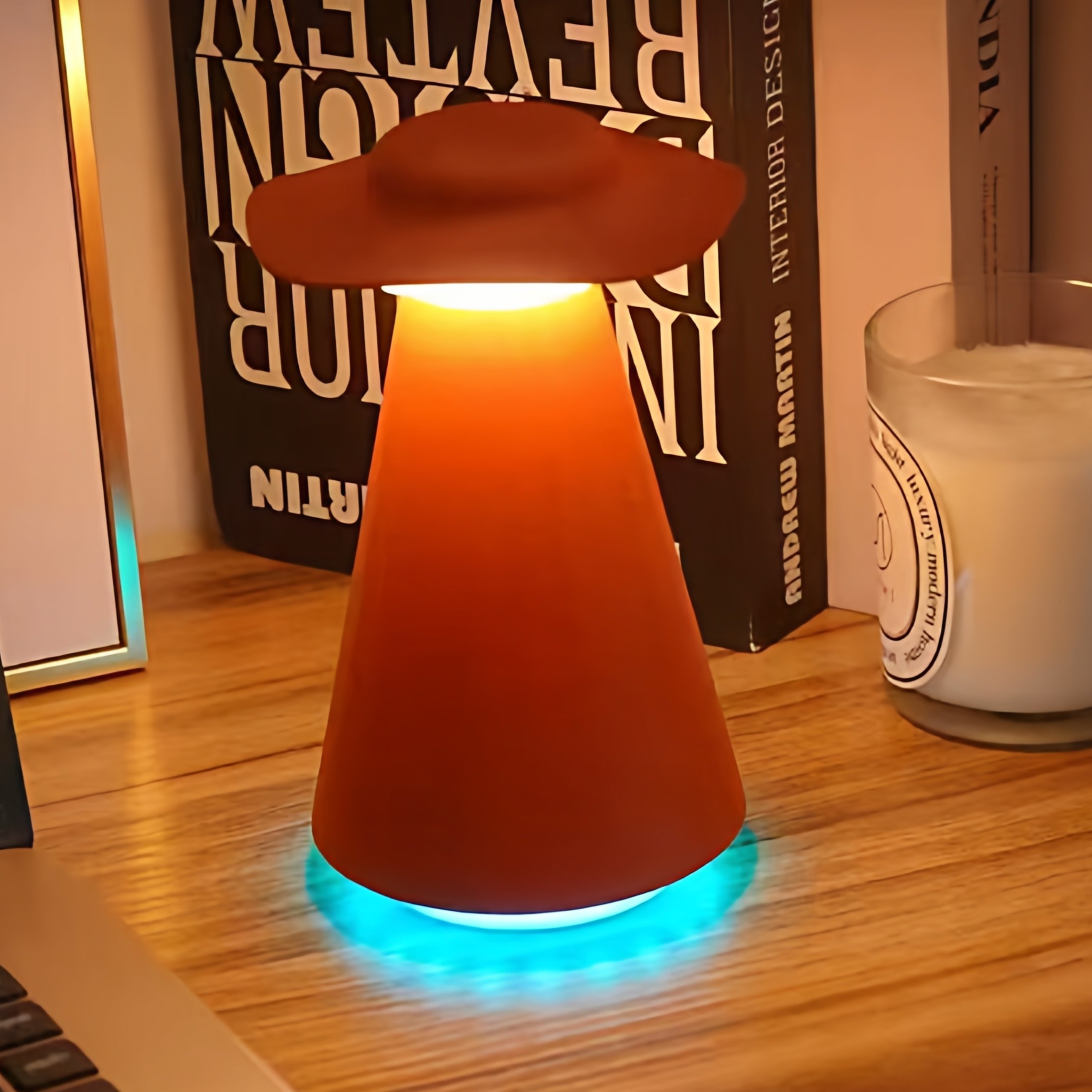 Wave Touch LED Portable Lamp